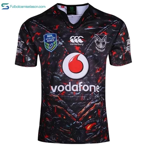 Camiseta Rugby New Zealand Warriors Canterbury 1ª 2016/17